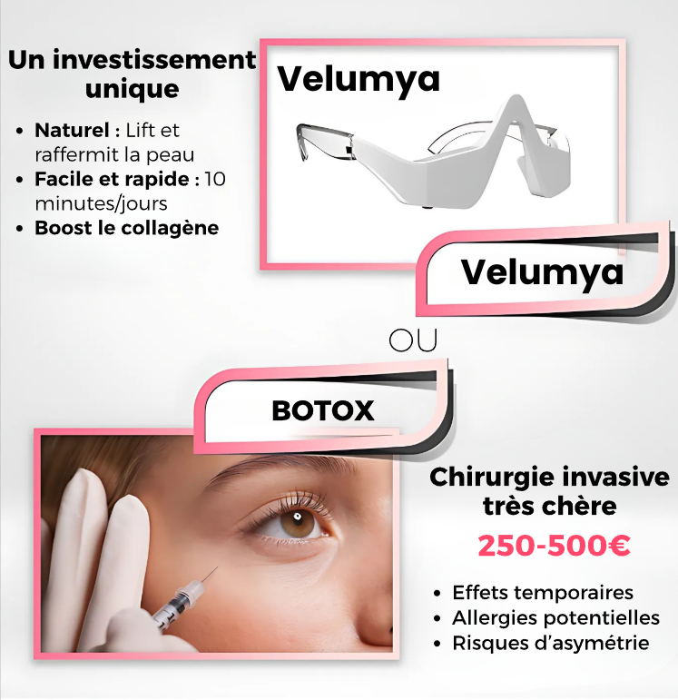 Velumya - Thérapie Lumière Rouge Sous-Oculaire 